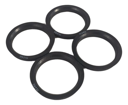 [CENT008] CENTRADOR RIN NEGRO PLASTICO (73.2 X 62) 4 PZS