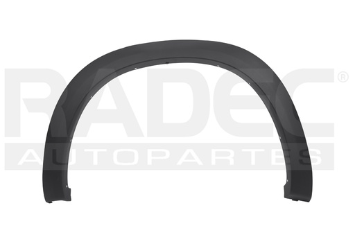 [011-0916-10] MOLDURA ARCO TRASERA DG RAM 10-17 CORRUGADA 1500/2500/3500 LARAMIE/ST V8 8 CILINDROS 5.7/6.7L 2/4 PUERTAS DER