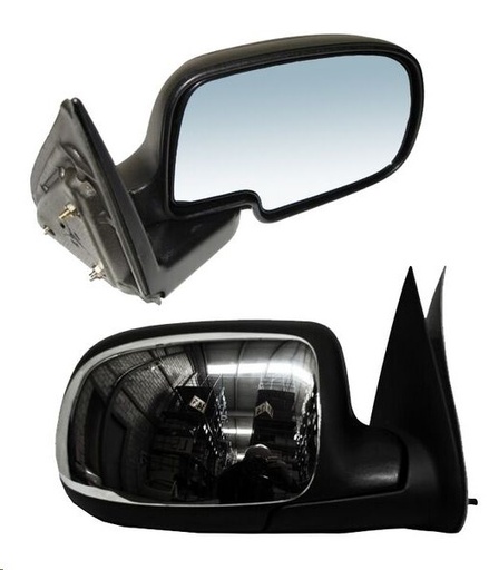 [018-0620-00D] ESPEJO CV CHEYENNE 99-06 MANUAL CROMADO C3/HT/LIMITED/WT/HYBRID/LTZ/SS/BASE/LS/LT/Z71/DENALI/SL/SLE/SLT DER ***PRODUCTO MALTRATADO