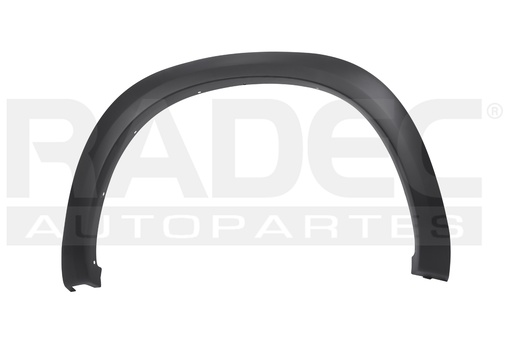 [011-0916-12] MOLDURA ARCO TRASERA DG RAM 10-17 P/PINTAR 1500/2500/3500 LARAMIE/ST V8 8 CILINDROS 5.7/6.7L 2/4 PUERTAS DER