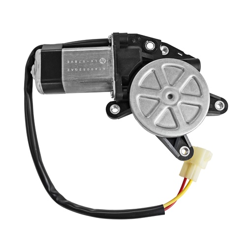 [007-1237-01] MOTOR DE ELEVADOR ELECTRICO FD WINDSTAR 95-03/FREESTAR 04-07  2 PINS 8 DIENTES ENCHUFE RECTO ESPUELA 12VCC 35 CM HUSHAN 4 DELANTERO IZQUIERDO