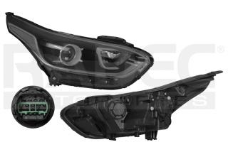 [019-3507-10] FARO KIA FORTE EX/LX 19-21 4 PUERTAS MANUAL S/FOCO DEPO DER