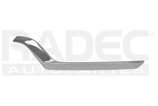 [011-1214-17] MOLDURA FASCIA DELANTERA FD EXPLORER 18-19 CROMADA SPORT/LIMITED/PLATINUM V6 6 CILINDROS 3.5L 5 PUERTAS IZQ