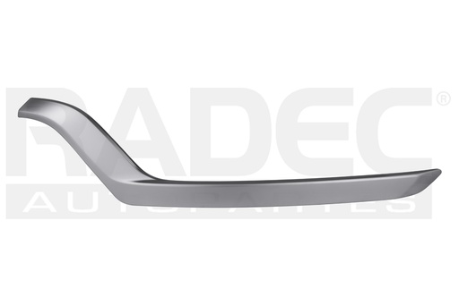 [011-1214-29] MOLDURA FASCIA DELANTERA FD EXPLORER 18-19 SATINADA LIMITED/PLATINUM V6 6 CILINDROS 3.5L 5 PUERTAS IZQ