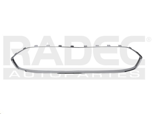 [011-1221-10] MOLDURA PARRILLA FD FUSION 13-16 CROMADA