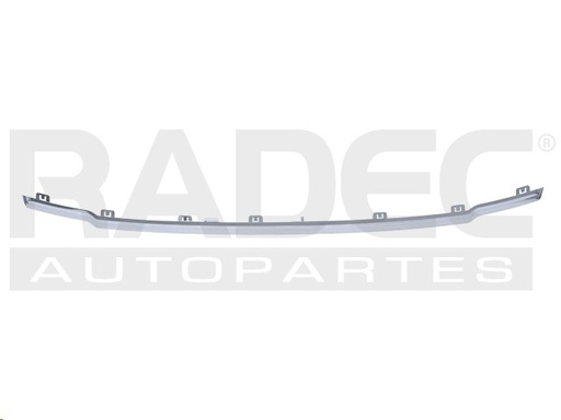 [011-1221-15] MOLDURA PARRILLA FD FUSION 13-16 CENTRAL INFERIOR (#5) CROMADA