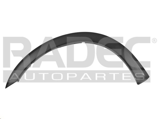 [011-1232-01] MOLDURA ARCO FD F-350/SUPER DUTY 99-04 NEGRO IZQ