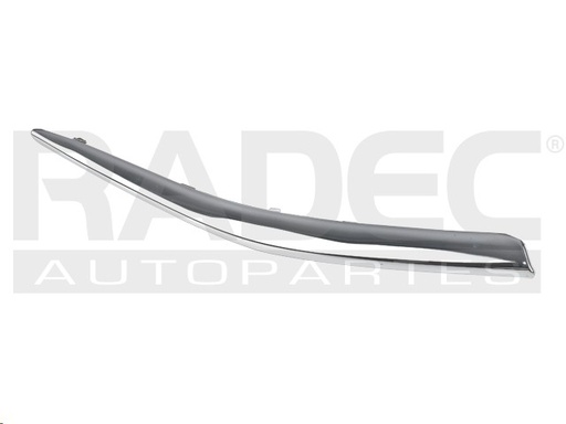 [011-1301-06] MOLDURA PARRILLA HD ACCORD 11-12 4 PUERTAS INFERIOR CROMADA DER