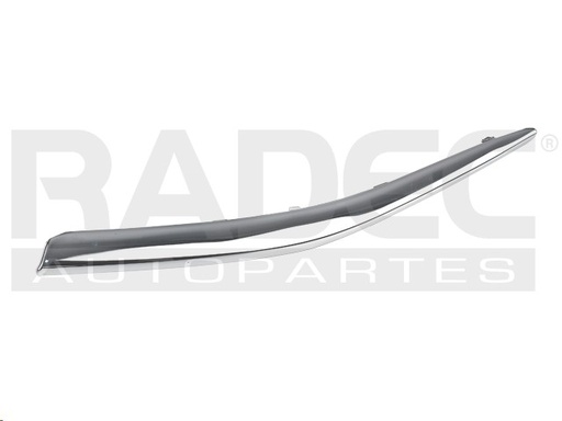 [011-1301-07] MOLDURA PARRILLA HD ACCORD11-12 4 PUERTAS INFERIOR CROMADA IZQ