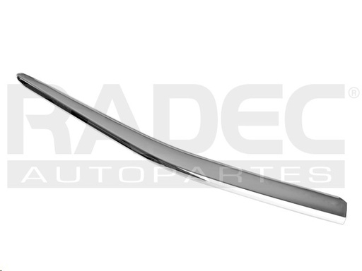 [011-1301-10] MOLDURA PARRILLA HD ACCORD 11-12 4 PUERTAS SUPERIOR CROMADA DER