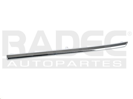 [011-1301-15] MOLDURA PARRILLA HD ACCORD SUPERIOR 13-15 4 PUERTAS IZQ