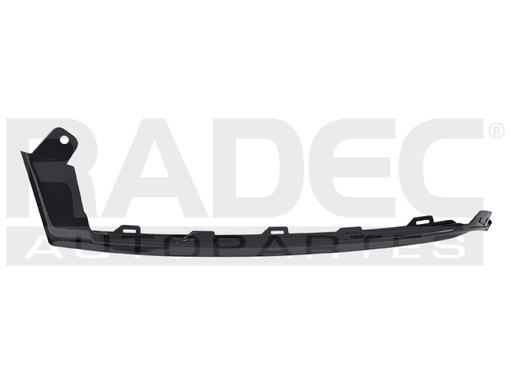 [011-1301-34] MOLDURA FASCIA DELANTERA HD ACCORD 18-20 NEGRA BRILLANTE EX/TOURING/SPORT PLUS L4 4 CILINDROS 1.5L 4 PUERTAS DER
