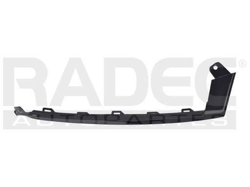 [011-1301-35] MOLDURA FASCIA DELANTERA HD ACCORD 18-20 NEGRA BRILLANTE EX/TOURING/SPORT PLUS L4 4 CILINDROS 1.5L 4 PUERTAS IZQ