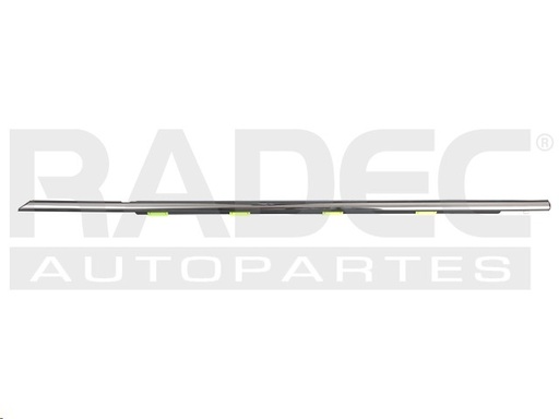 [011-1302-07] MOLDURA BOTAGUA HD CIVIC 4P SEDAN 96-00  CROMADA Izquierdo Delantera  Exterior