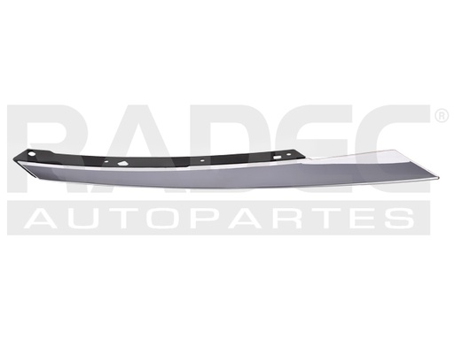 [011-1302-14] MOLDURA PARRILLA HD CIVIC 16-18 CROMADA DX/EX/EX-L/EX-T/LX/LX-P/SE/SI/TOURING L4 4 CILINDROS 1.5/2.0L 2/4 PUERTAS  DER