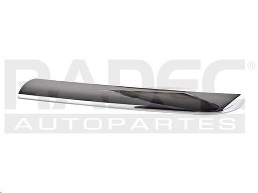 [011-1303-11] MOLDURA PARRILLA HD CR-V 05-06 SUPERIOR CROMADA IZQ