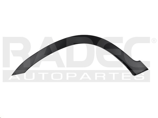 [011-1303-27] MOLDURA SALPICADERA DELANTERA HD CR-V 05-06 CORRUGADA IZQ