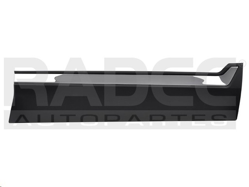 [011-1303-66] MOLDURA PUERTA DELANTERA HD CR-V 17-21 INFERIOR C/MOLDURA CROMADA CORRUGADA TOURING L4 4 CILINDROS 1.5L 5 PUERTAS DER