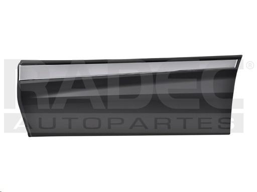 [011-1303-69] MOLDURA PUERTA TRASERA HD CR-V 17-21 INFERIOR C/MOLDURA CROMADA CORRUGADA TOURING L4 4 CILINDROS 1.5L 5 PUERTAS IZQ