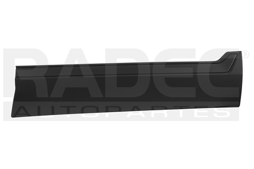 [011-1303-78] MOLDURA PUERTA DELANTERA HD CR-V 17-21 CORRUGADA S/MOLDURA CROMADA EX/TOURING/TURBO/TURBO PLUS L4 4 CILINDROS 1.4/2.4L 5 PUERTAS DER