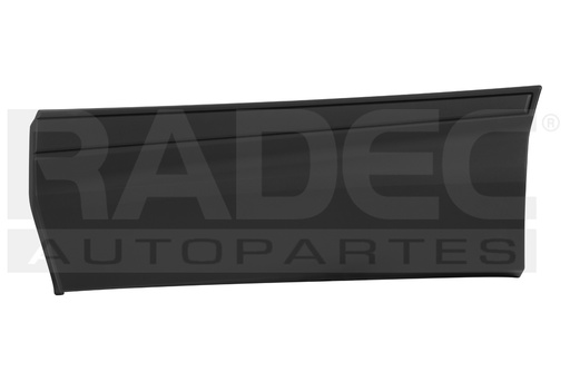 [011-1303-81] MOLDURA PUERTA TRASERA HD CR-V 17-21 CORRUGADA S/MOLDURA CROMADA EX/TOURING/TURBO/TURBO PLUS L4 4 CILINDROS 1.4/2.4L 5 PUERTAS IZQ