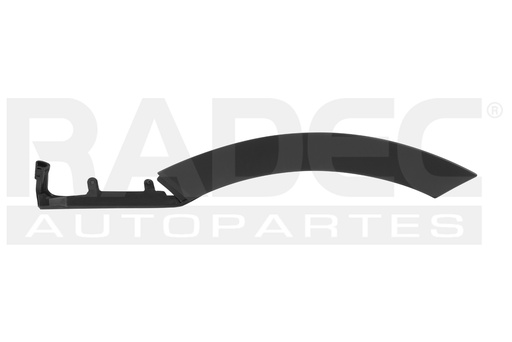 [011-1303-83] MOLDURA ARCO PUERTA TRASERA HD CR-V 17-21 CORRUGADA EX/TOURING/TURBO/TURBO PLUS L4 4 CILINDROS 1.4/2.4L 5 PUERTAS IZQ
