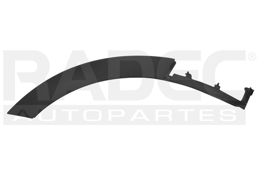 [011-1303-92] MOLDURA ARCO PUERTA TRASERA HD CR-V 17-21 CORRUGADA EX/TOURING/TURBO/TURBO PLUS L4 4 CILINDROS 1.5/2.4L 5 PUERTAS DER
