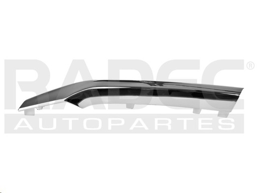 [011-1305-03] MOLDURA PARRILLA HD ODYSSEY 14-17 INFERIOR CROMADA IZQ