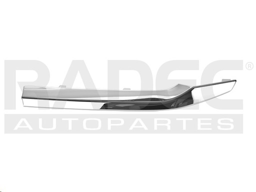 [011-1305-05] MOLDURA PARRILLA HD ODYSSEY 14-17 SUPERIOR CROMADA IZQ