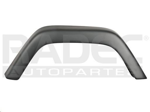 [011-1609-11] MOLDURA SALPICADERA TRASERA JP WRANGLER 97-06 P/PINTAR IZQ