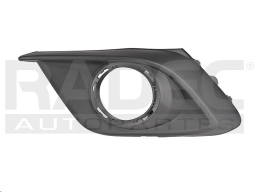 [011-1901-07] MOLDURA REJILLA MZ 3 14-16 NEGRA IZQ