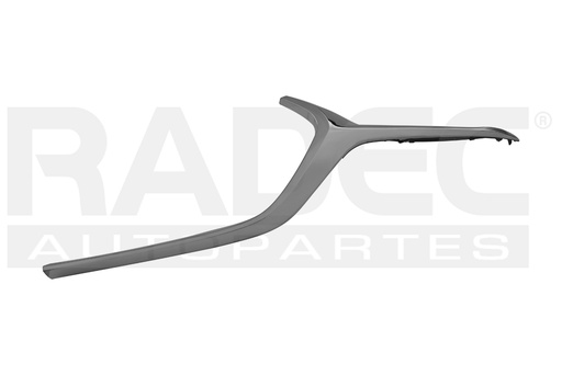 [011-1901-31] MOLDURA PARRILLA MZ 3 19-23 CROMADA I/I SPORT/I GRAND TOURING/HYBRID L4 4 CILINDROS 2.5L 4 PUERTAS IZQ
