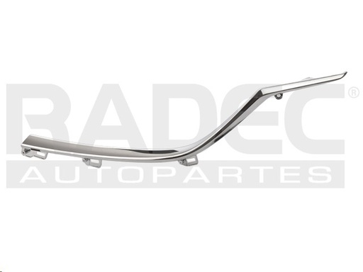 [011-1902-03] MOLDURA PARRILLA MZ 6 14-18 CROMADA I SPORT/I GRAND TOURING L4 4 CILINDROS 2.5L 4 PUERTAS IZQ