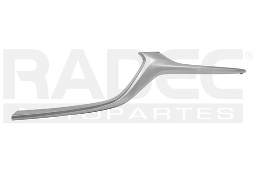 [011-1902-09] MOLDURA PARRILLA MZ 6 19-21 CROMADA SIGNATURE/I GRAND TOURING/CARBON EDITION L4 4 CILINDROS 2.5L 4 PUERTAS IZQ