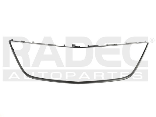 [011-1903-03] MOLDURA REJILLA DELANTERA MZ CX7 10-12 PLATA 2.3L