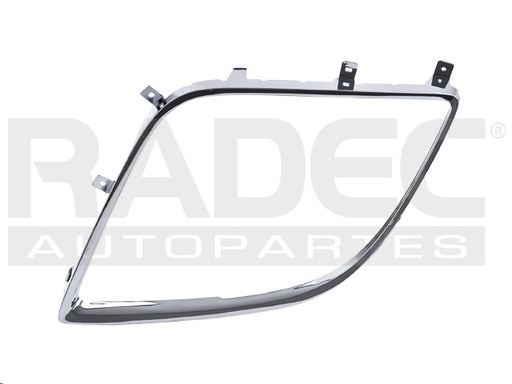 [011-1903-04] MOLDURA REJILLA MZ CX7 10-12 CROMADA C/HOYO P/FARO NIEBLA DER