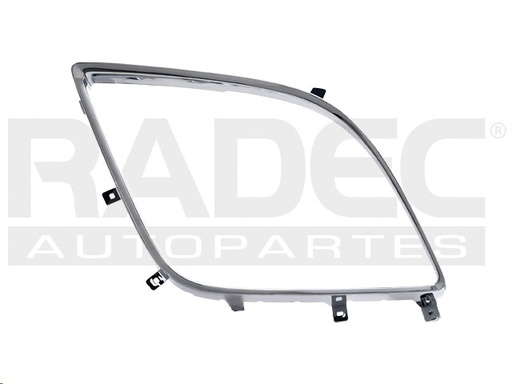 [011-1903-05] MOLDURA REJILLA MZ CX7 10-12 CROMADA C/HOYO P/FARO NIEBLA IZQ