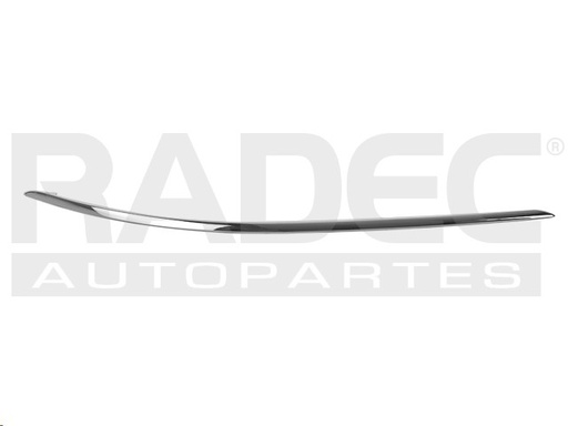 [011-2002-04] MOLDURA FASCIA DELANTERA MC CLASE C 08-11 CROMADA DER