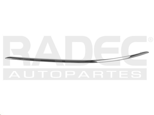 [011-2002-05] MOLDURA FASCIA DELANTERA MC CLASE C 08-11 CROMADA IZQ