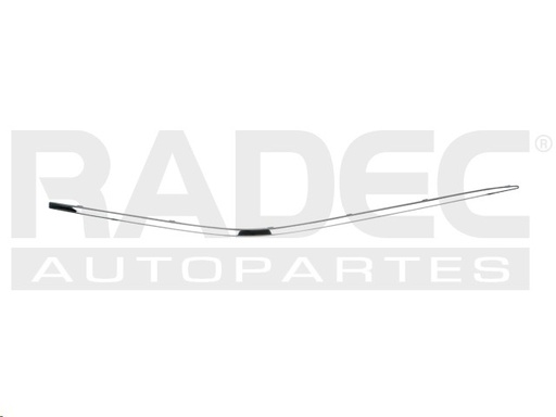 [011-2003-00] MOLDURA FASCIA DELANTERA MC CLASE E 00-02 CROMADA DER
