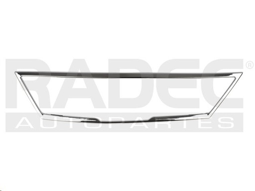 [011-2303-00] MOLDURA PARRILLA NS APRIO 08-10 CROMADA BASE/CUSTOM/CONVENIENCE L4 4 CILINDROS 1.6L 4 PUERTAS