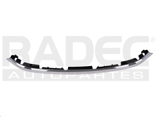 [011-2327-00] MOLDURA FASCIA DELANTERA NS MARCH 14-20 CROMADO ADVANCE L4 4 CILIDNROS 1.6L 5 PUERTAS