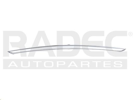 [011-2330-00] MOLDURA FASCIA DELANTERA NS VERSA 15-19 CROMADA EXCLUSIVE/DRIVE/ADVANCE/SENSE L4 4 CILINDROS 1.6L 4 PUERTAS