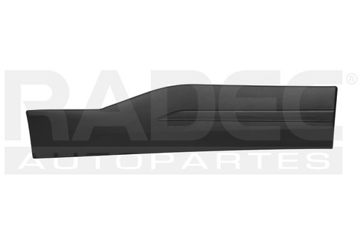 [011-2351-04] MOLDURA PUERTA TRASERA NS KICKS 17-23 INFERIOR CORRUGADA C/MOLDURA NEGRA BITONO/ADVANCE/EXCLUSIVE L4 4 CILINDROS 1.6L 5 PUERTAS DER