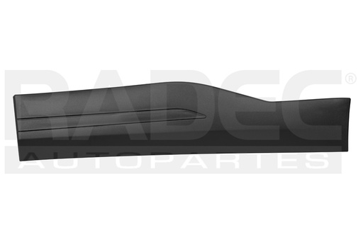[011-2351-05] MOLDURA PUERTA TRASERA NS KICKS 17-23 INFERIOR CORRUGADA C/MOLDURA NEGRA BITONO/ADVANCE/EXCLUSIVE L4 4 CILINDROS 1.6L 5 PUERTAS IZQ