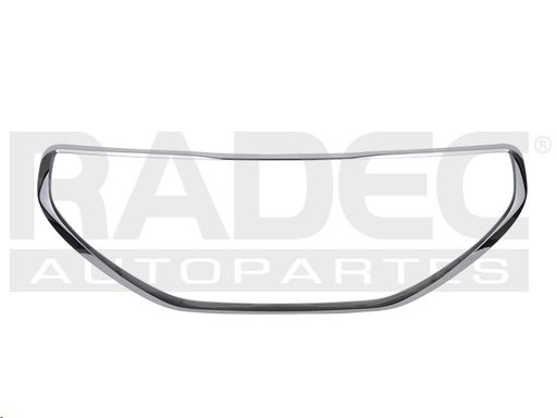 [011-2411-01] MOLDURA PARRILLA DELANTERA PG 208 14-16 CROMADA