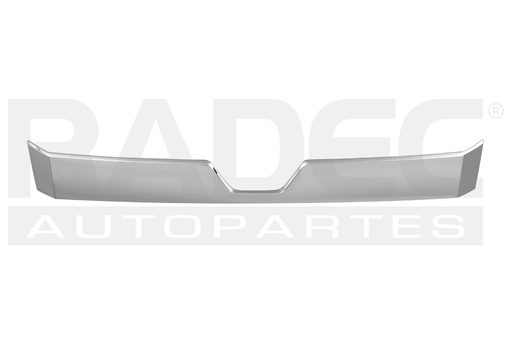 [011-3005-02] MOLDURA COFRE TY HIACE 20-23 CROMADA 12 PASAJEROS V6 6CILINDROS 3.5L 4 PUERTAS