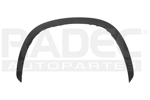 [011-3006-07] MOLDURA ARCO DELANTERA TY HIGHLANDER 20-23 CORRUGADA LE/XLE/LIMITED BR/LIMITED PR V6 6 CILINDROS 3.5L 5 PUERTAS IZQ