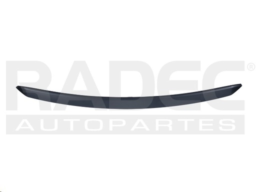 [011-3007-11] MOLDURA COFRE TY HILUX 16-20 NEGRA LISA 4X2/4X4/SR/BASE L4 4 CILINDROS 2.7/2.8L 2/4 PUERTAS