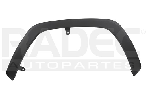 [011-3011-33] MOLDURA SALPICADERA TY RAV 4 19-23 CORRUGADA LE/XLE/LIMITED/HYBRID L4 4CILINDROS 2.5L 5 PUERTAS IZQ